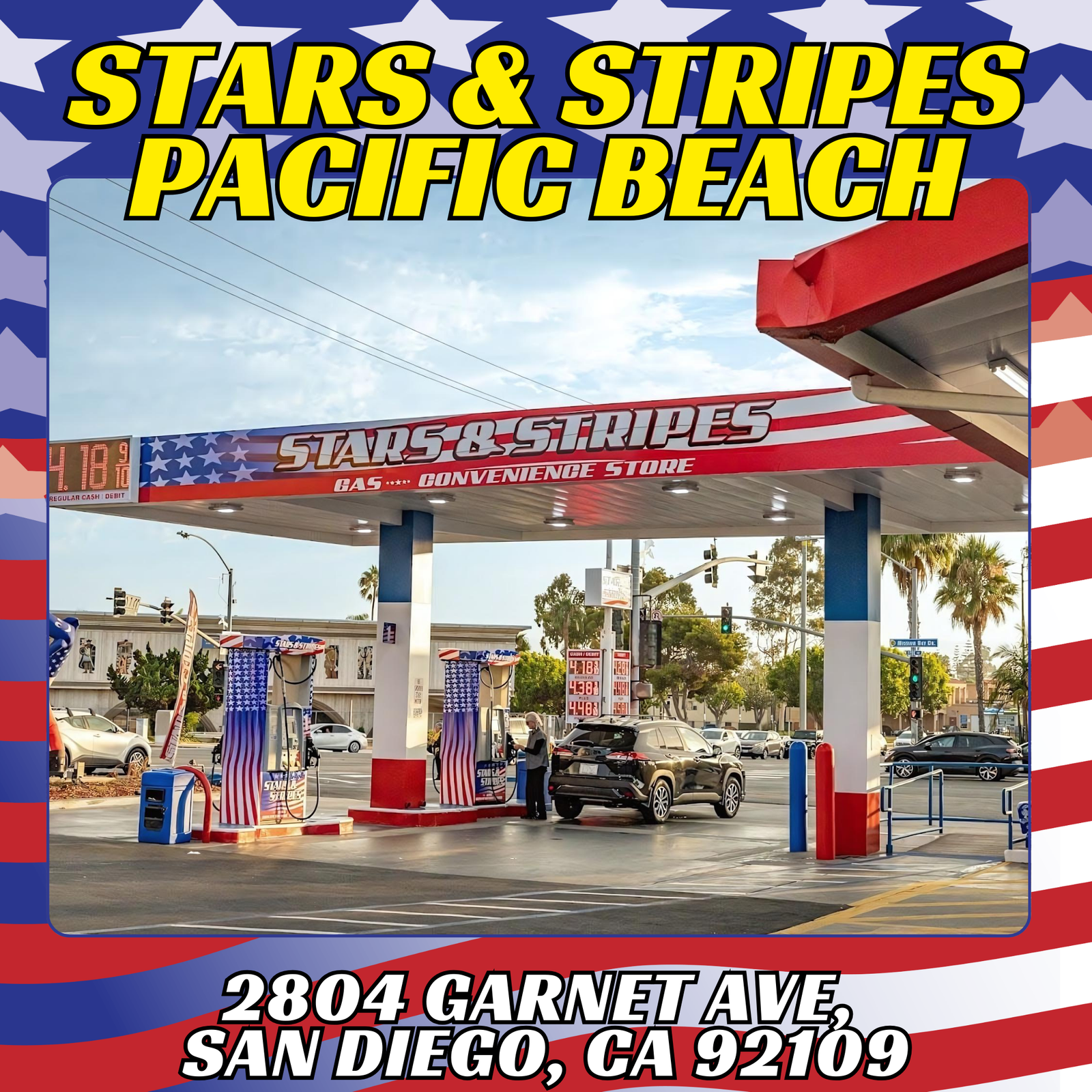 Pacific Beach official location